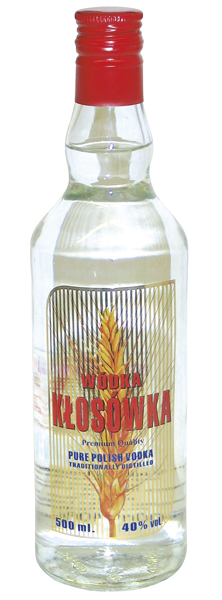 Poolse wodka "Klosowka" 40% vol.