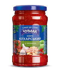 CHUMAK SAUS KUHARSKIY MET KNOFLOOK 290G