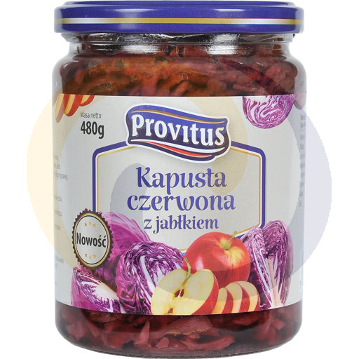 provitus rode kool met appel 480g