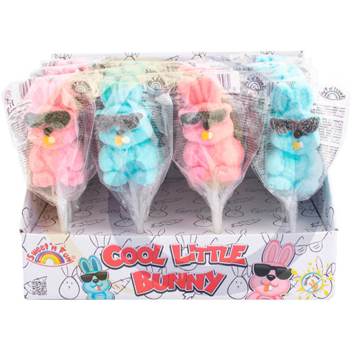 cool konijntje foam lolly 11g/24st &wn maxco