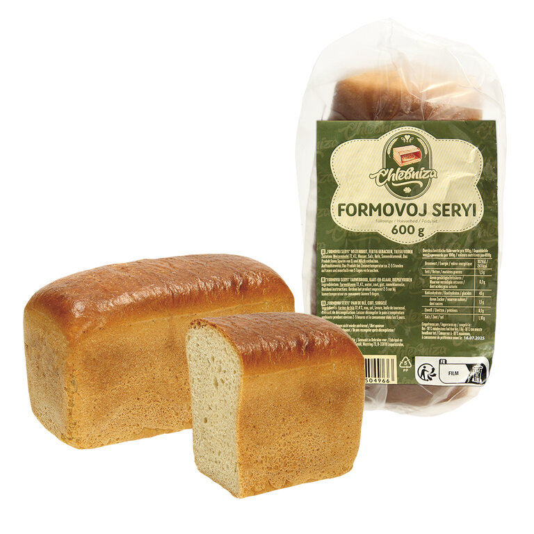 Vormbrood grijs, gebakken