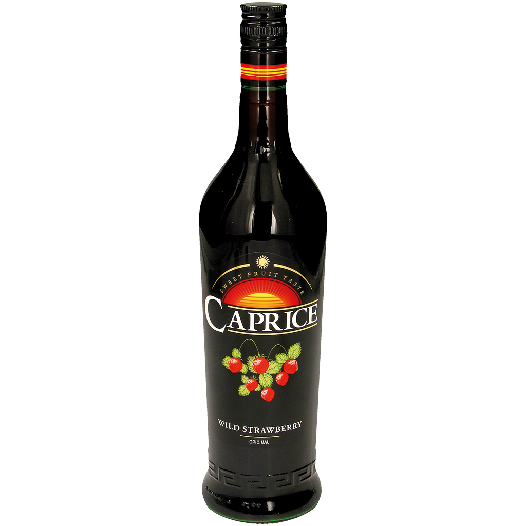 Aromatische vruchtenwijn met bosaardbei smaak "Caprice Wild"