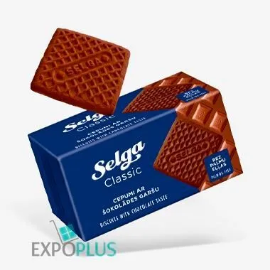 SELGA AR SOKOLADES GARSU (48X180G)