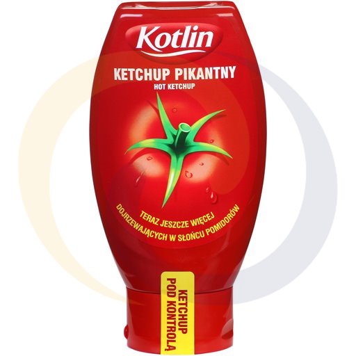 ketchup kotlin pikantny pet 450g e agros nova