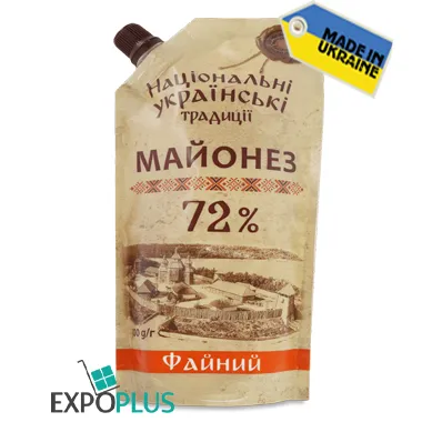 NAT.UKRAINIAN TRADITIONS MAYONNAISE FAYNYY 72%(20X500G)