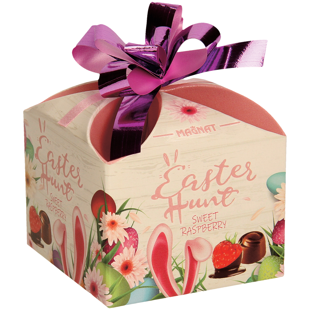 "Oostelijke Jacht Framboos" Dubbelgevulde bonbons met frambo