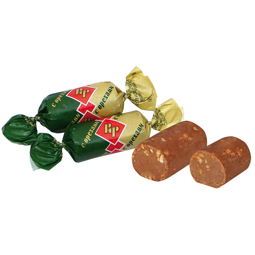 Snoepjes met pinda en wafelstukjes