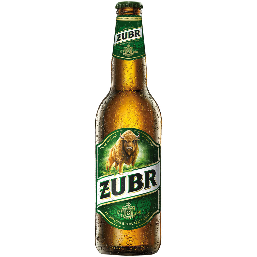 Пиво "Zubr" 6% алк.