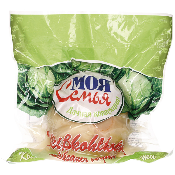 Moja Semja Wittekool, melkzuur gefermenteerd, vacuüm verpakt