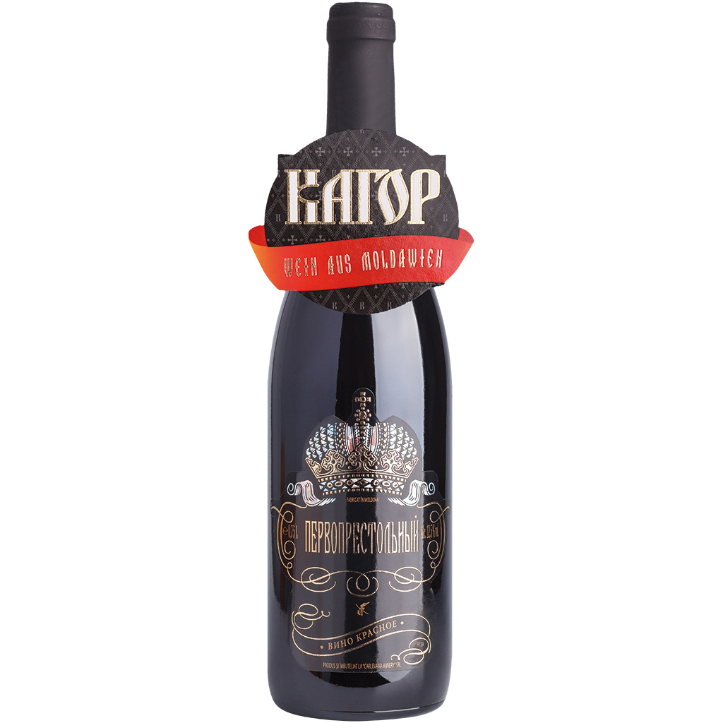 "Kagor Pervoprestolniy" красное полусладкое вино из Молдавии
