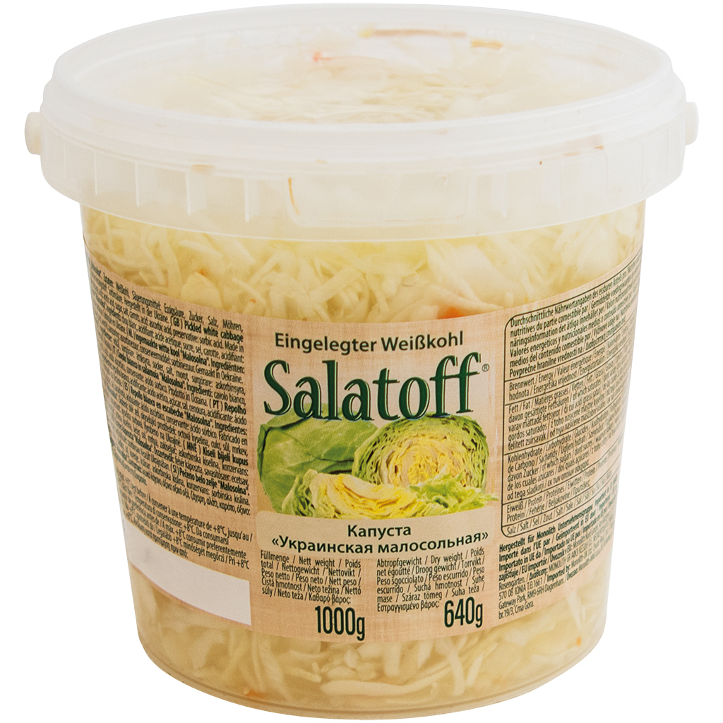 Ingelegde witte kool "Malosolna"