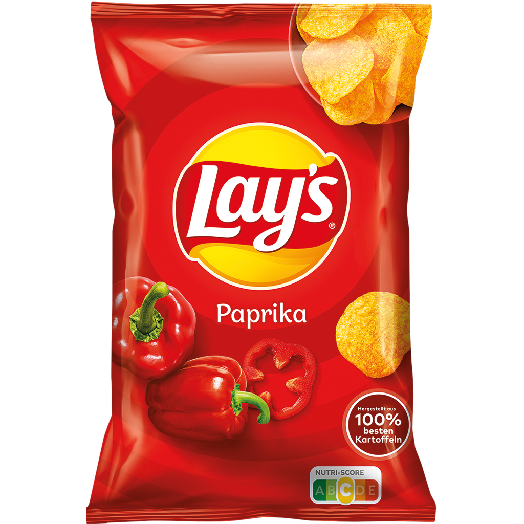 Картофельные чипсы "Lays" со вкусом паприки