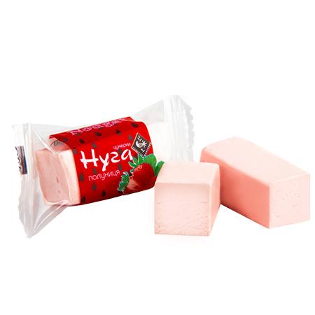 Нуга – Конфета со вкусом клубники
