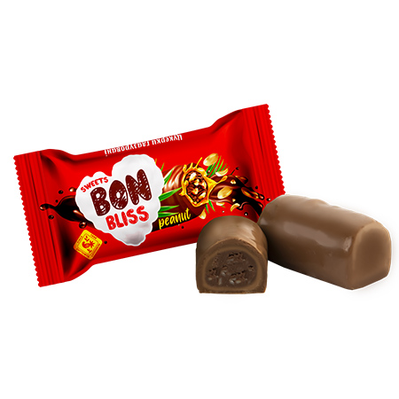 Bon Bliss Bonbons met pinda's in cacaovetglazuur