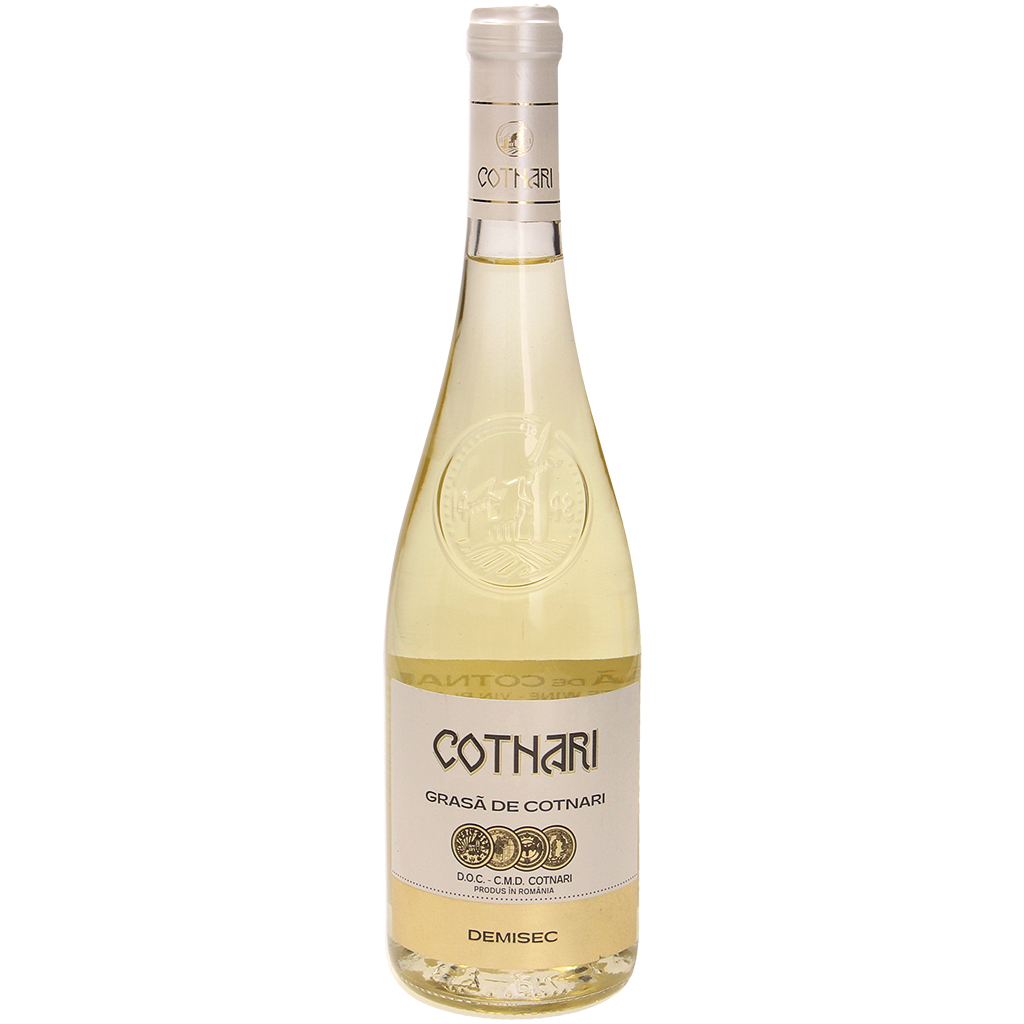 Grasa de Cotnari vin alb demisec - Вино белое полусухое, 13%
