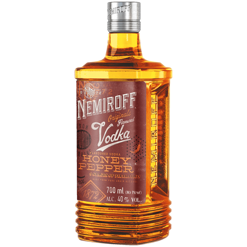 Gekruide wodka "Nemiroff - Honing en peper" 40% vol.