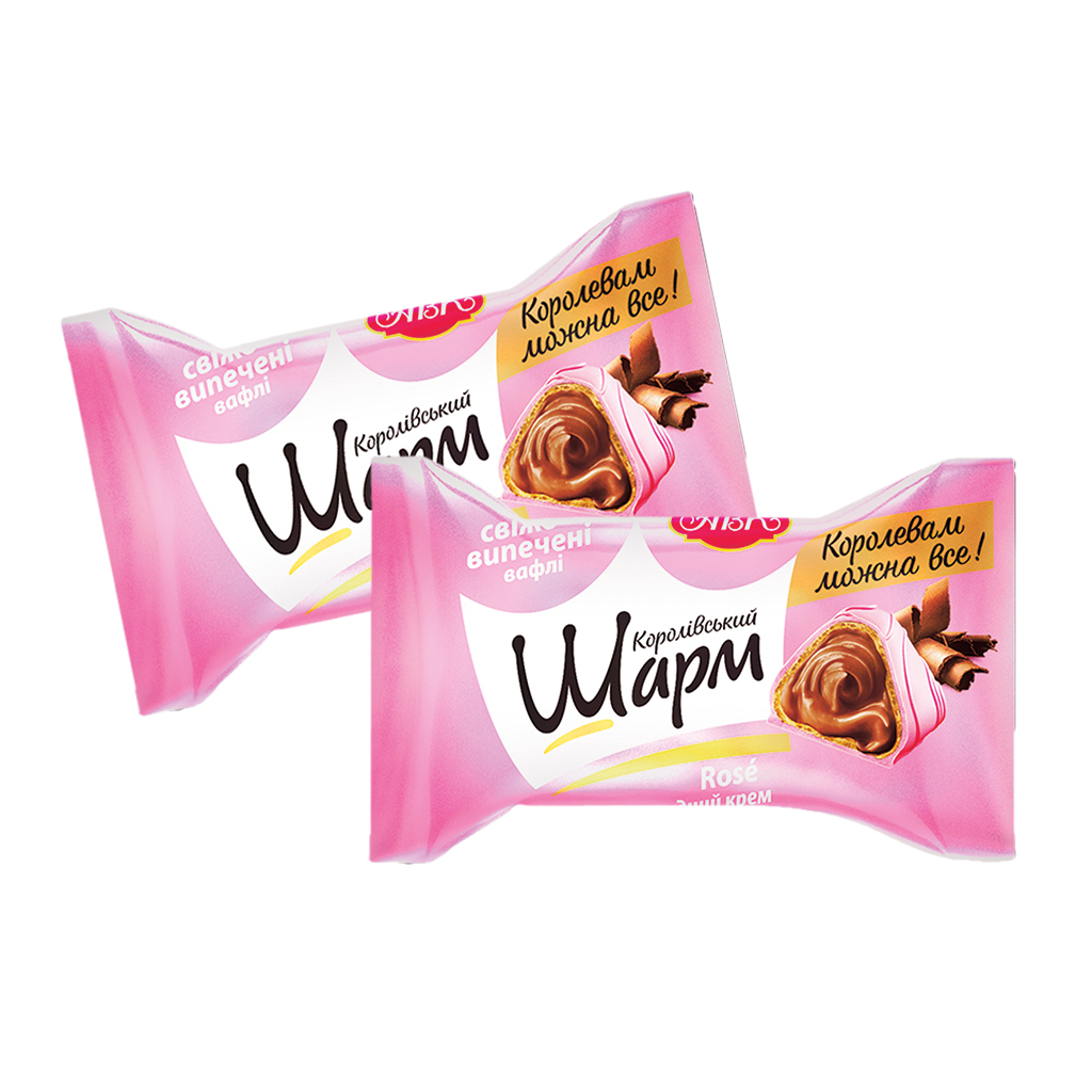 KOROLIVSKY SHARM - Gevuld wafelconfiserie met chocoladesmaak