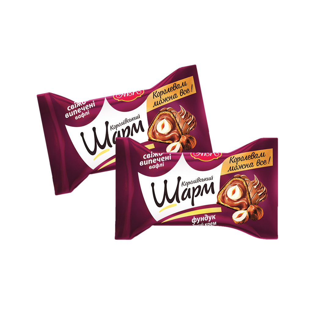 KOROLIVSKY SHARM - Gevulde wafelbonbons met chocoladesmaakvu