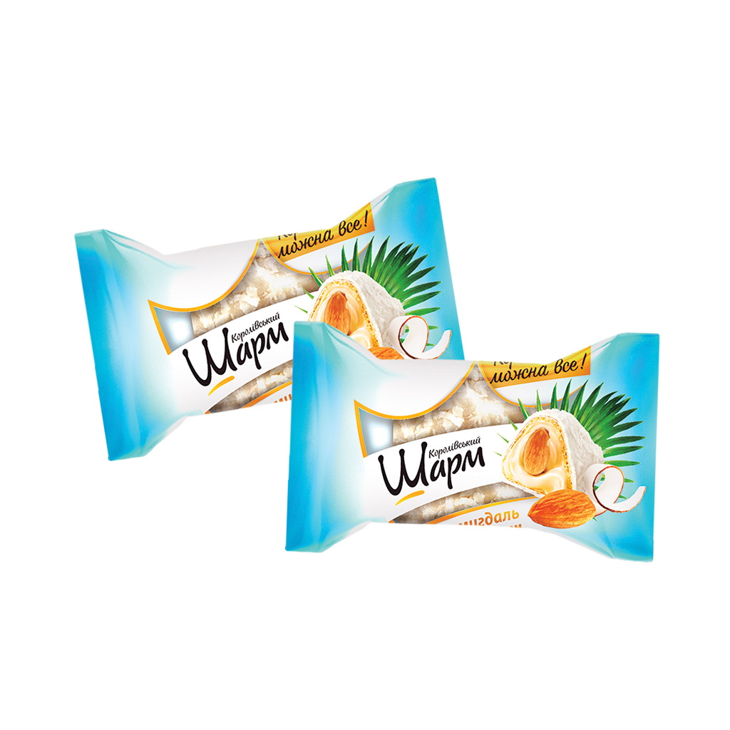 "KOROLIVSKY SHARM" Gevulde wafelbonbons met kokossmaakvullin