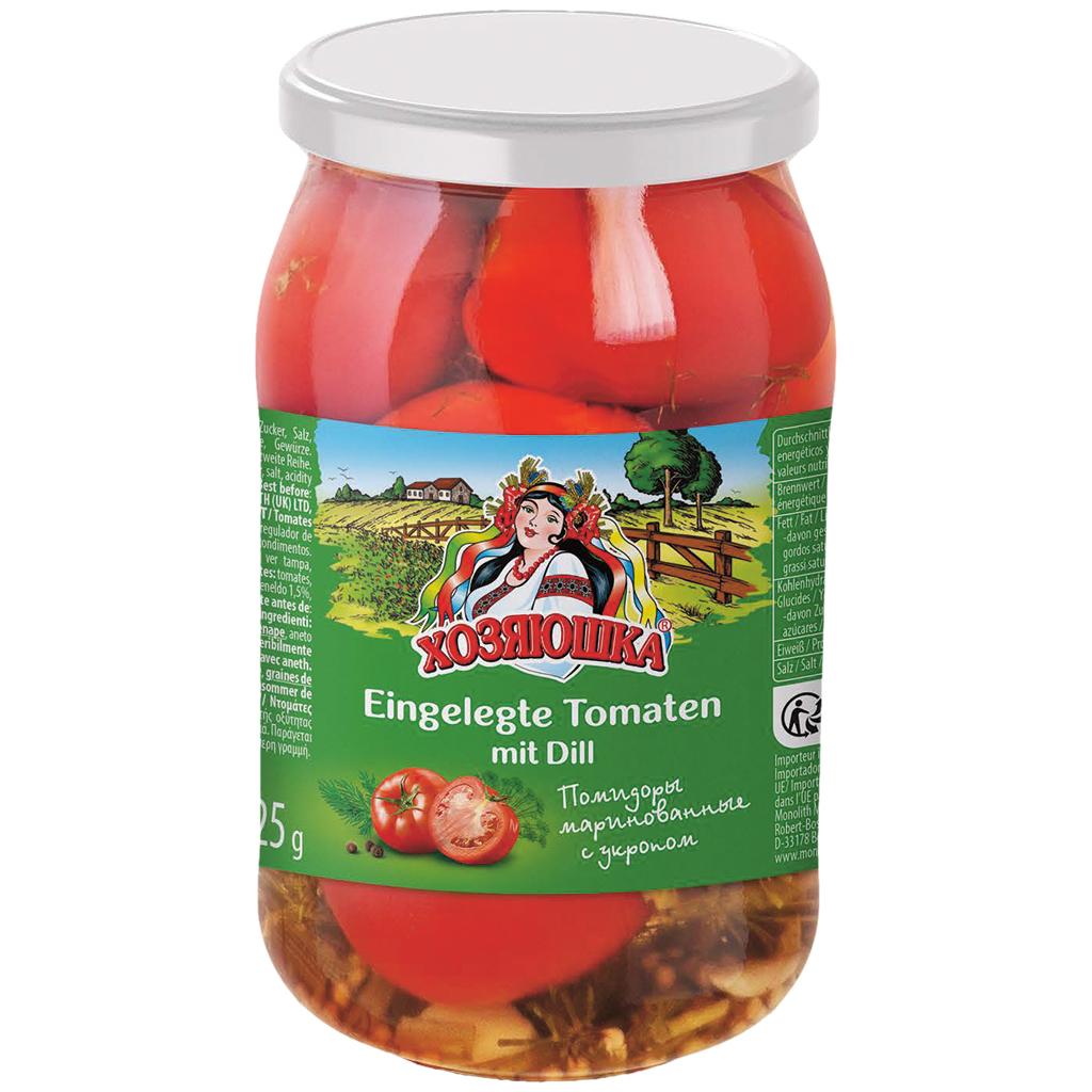 "HOSYAUSHKA" Ingelegde Tomaten met Dille