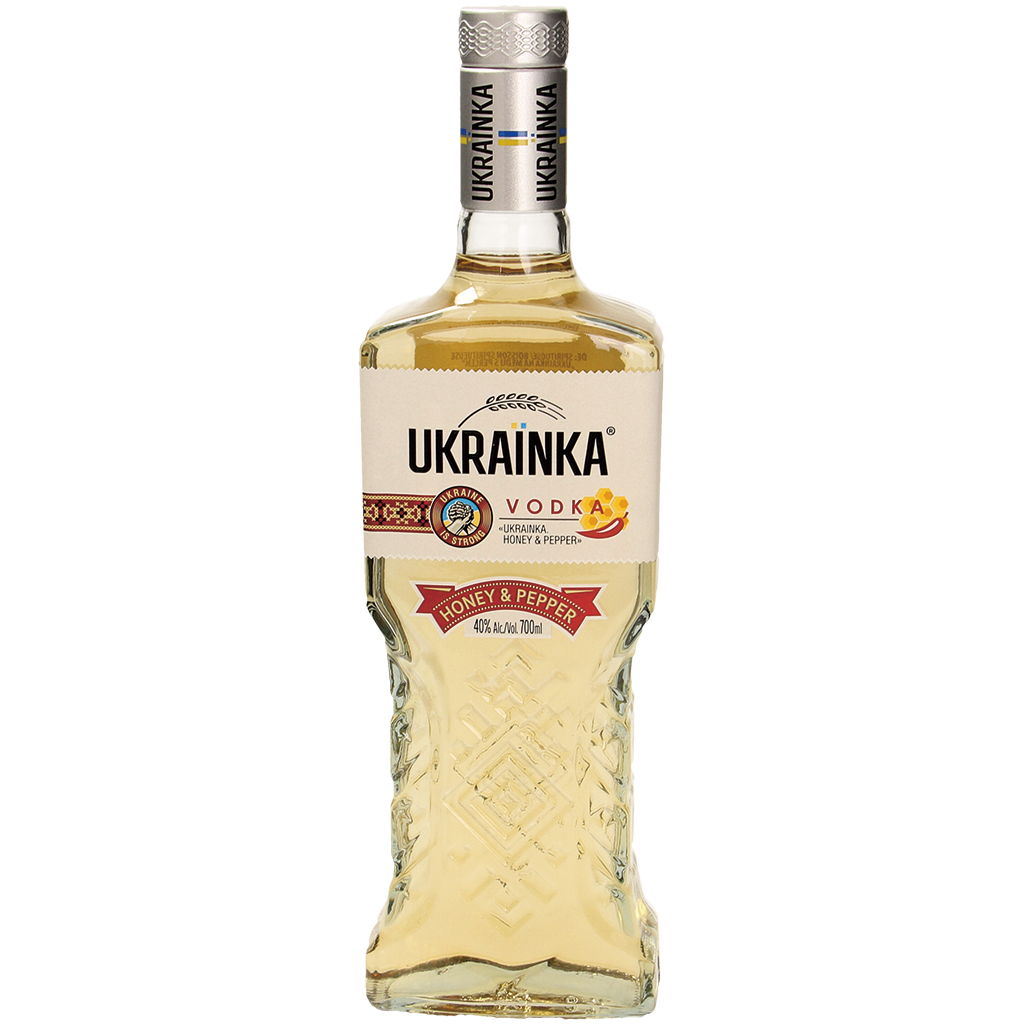 Likeur "Ukrainka met honing en peper", 40% vol.