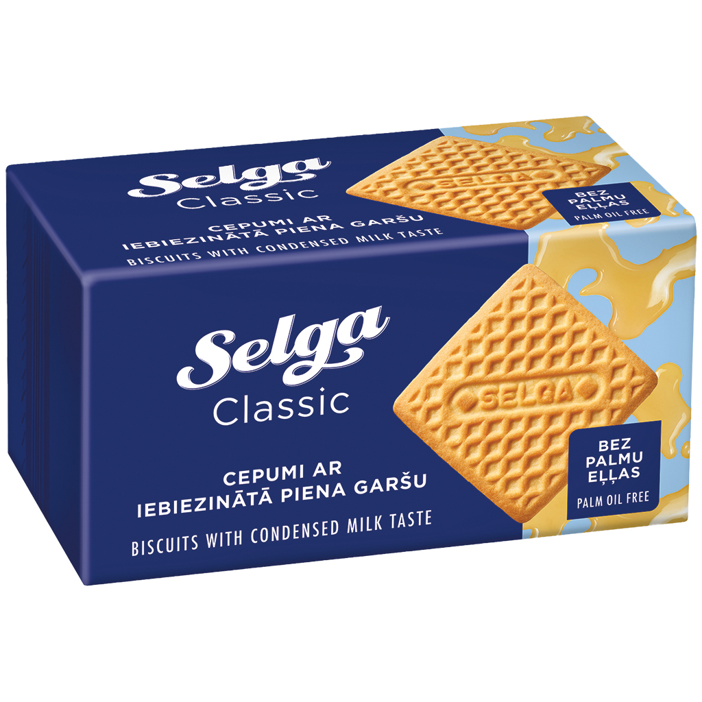 Koekjes "Selga" met condensmelksmaak