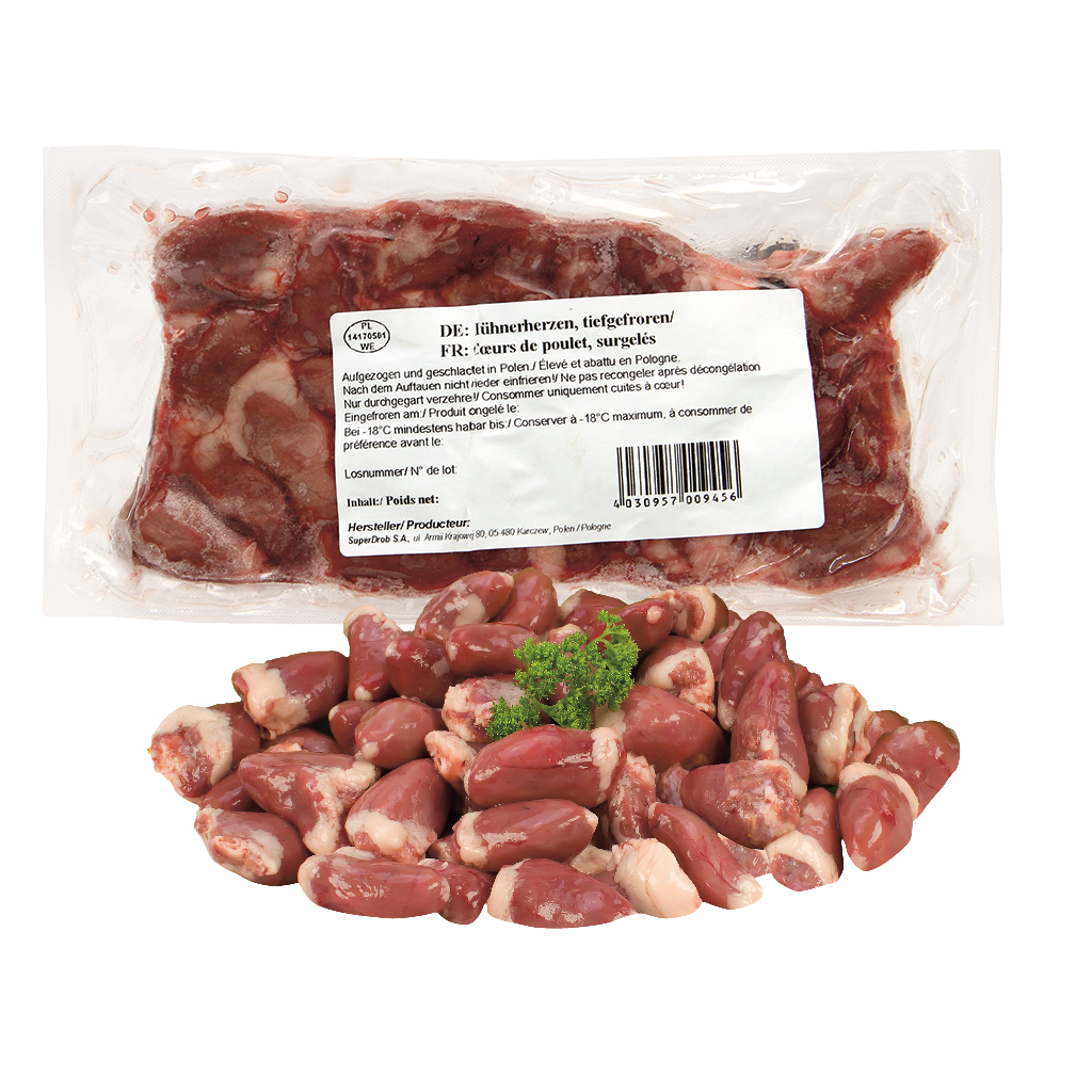 Сердечки куриные, замороженные