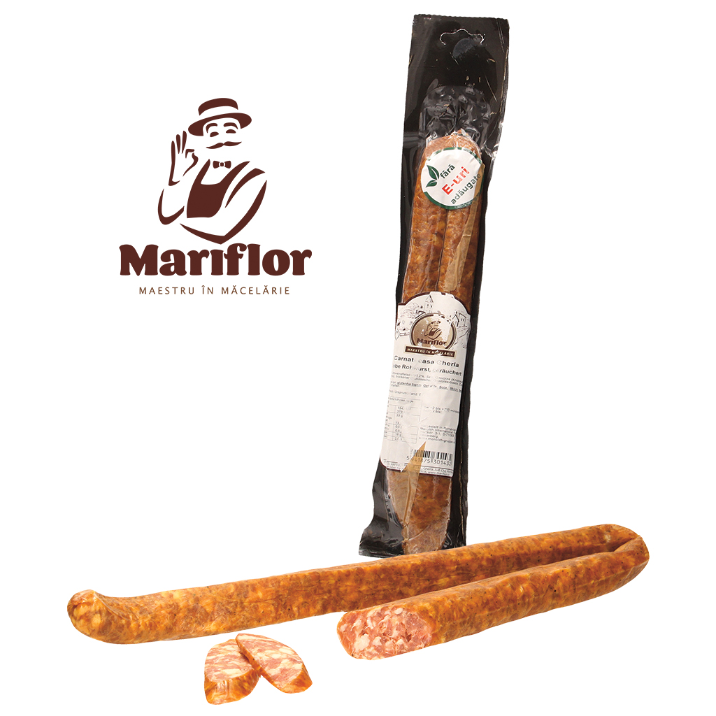 "Mariflor-Carnati casa Gherla" - Сырокопченая колбаса крупно
