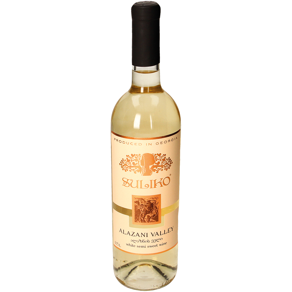 Witte wijn uit Georgië-Oost Georgië "SULIKO-Alasanskaya Doli