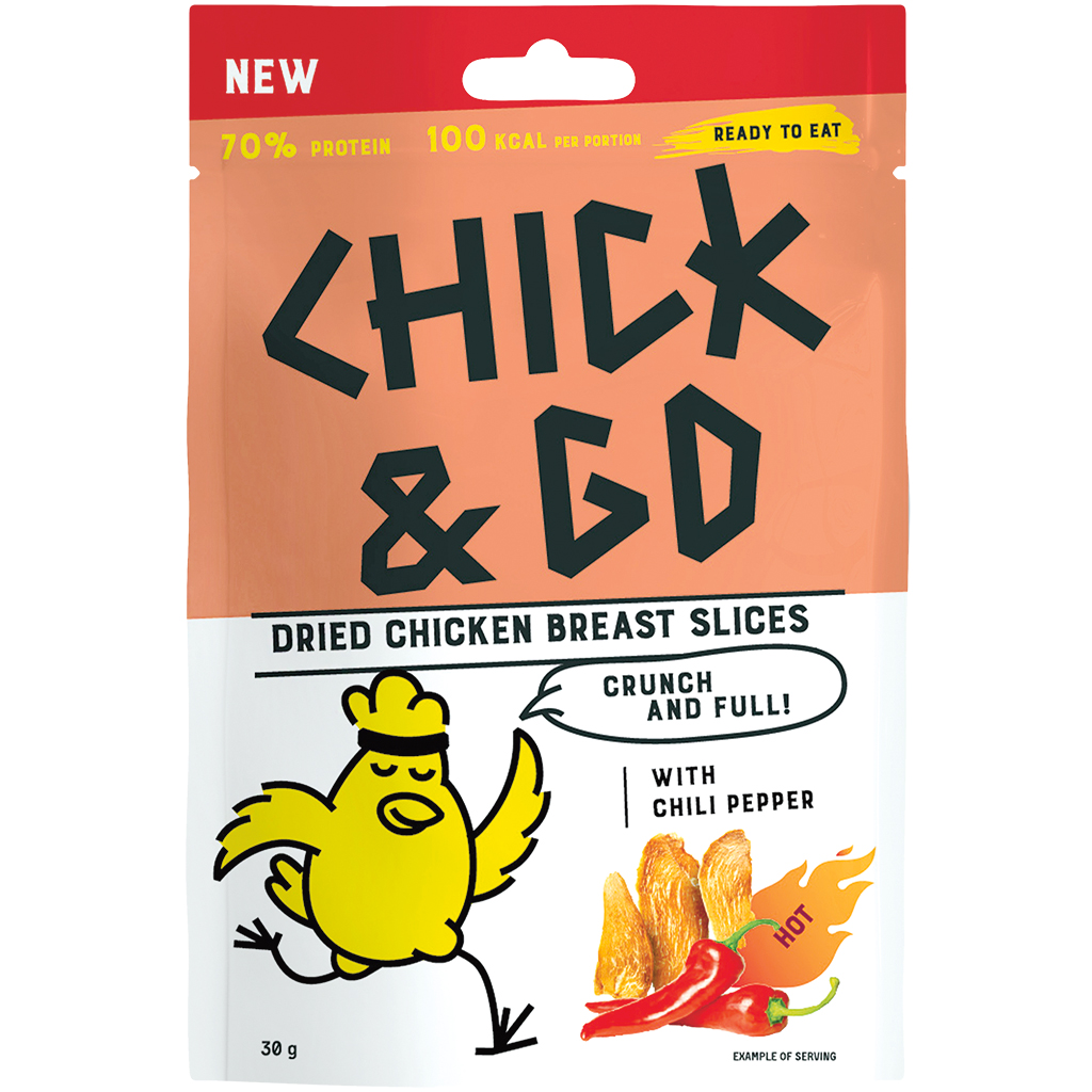 "CHICK & GO" Слайсы из куриного филе с перцем чили