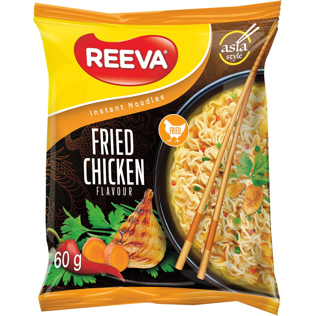 "REEVA" Вермишель быстрого приготовления со вкусом жареной к