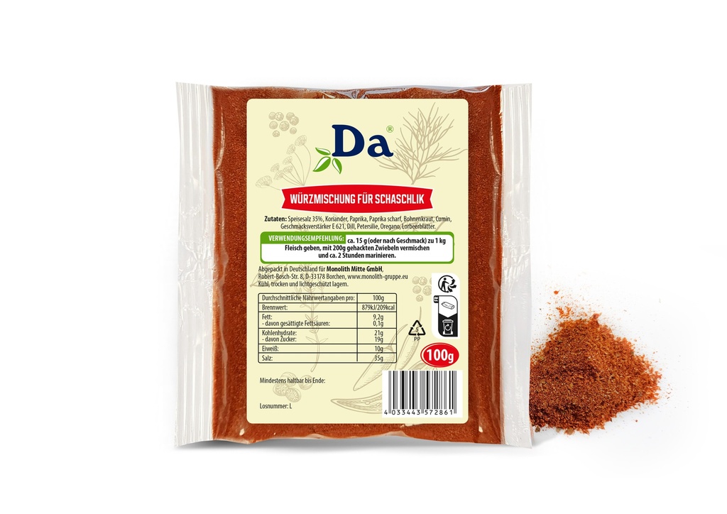 DA kruidenmix voor shaslick