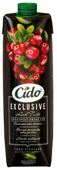 CIDO CRANBERRYSAP EXCLUSIEF