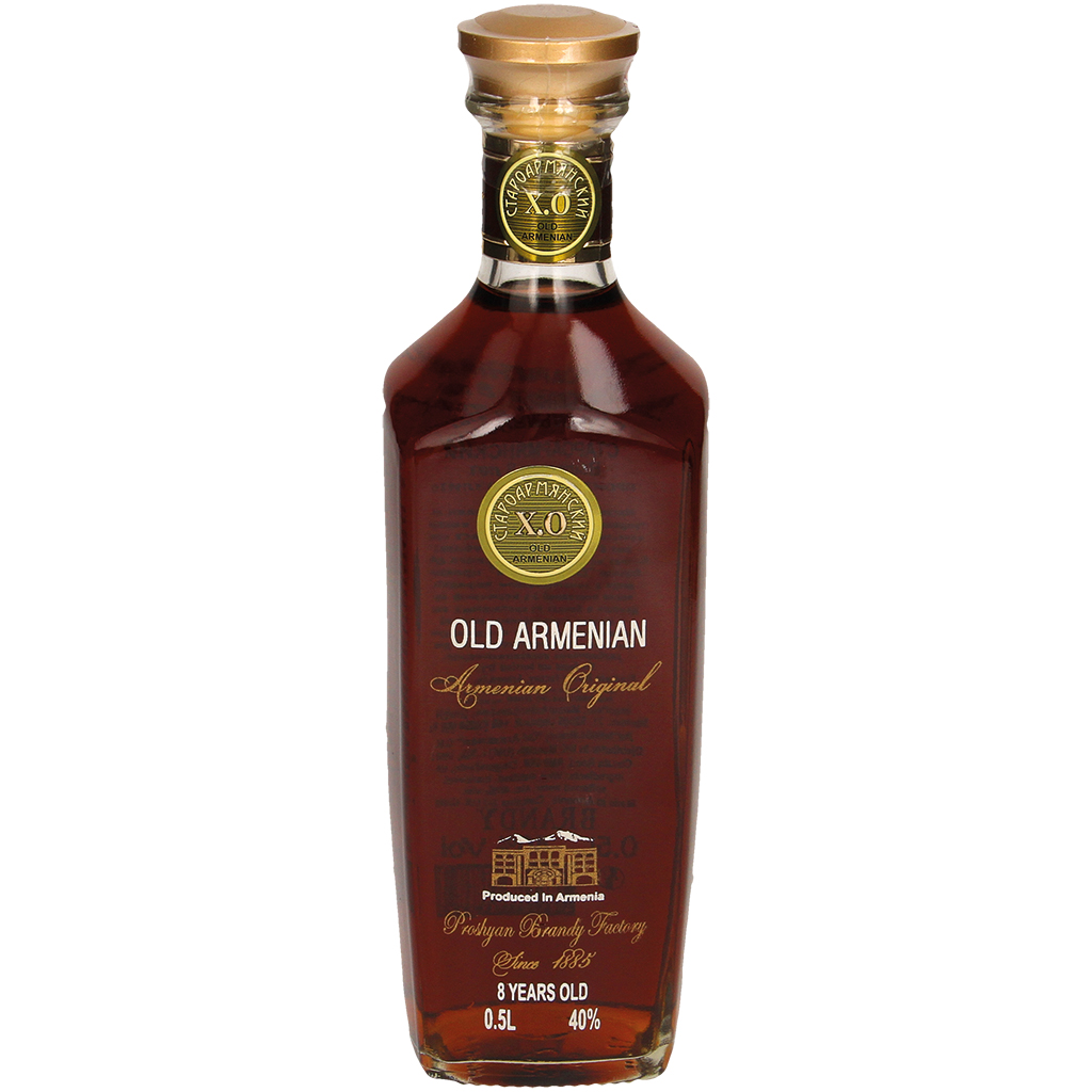Armeense brandy "Old Armenian" 8 jaar, 40% vol.