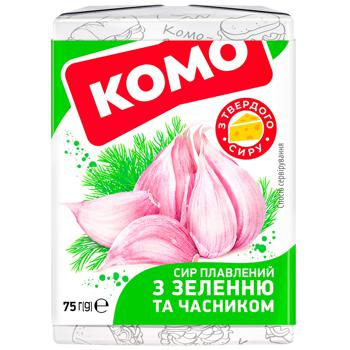 KOMO SMELTKAAS GROEN EN KNOFLOOK 40%