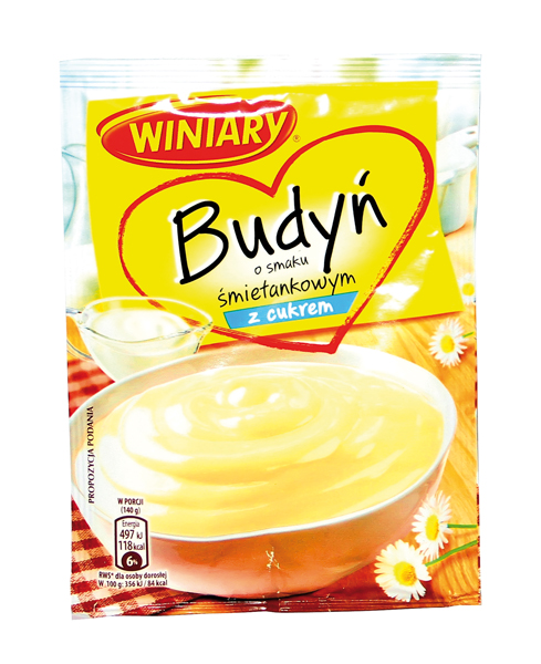 Winiary - Vanillepuddingpoeder met roomaroma