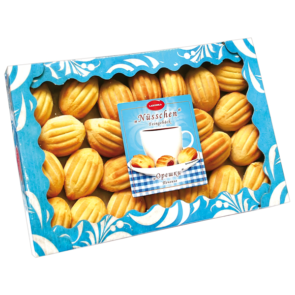 Oresjki Koekjes met vulling in notenvorm