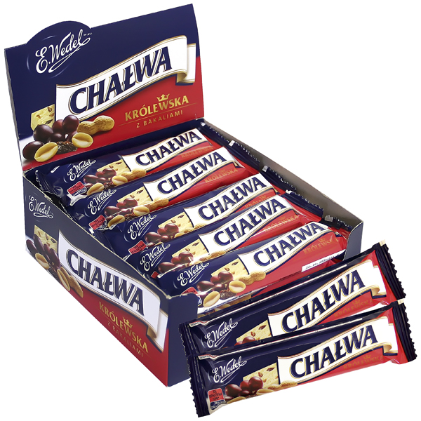 WEDEL Halva "Krolewska" met Cacao, Rozijnen, Noten "Chalwa