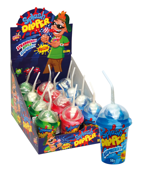 Твёрдая карамель/ леденец на палочке "Sweet Flash"