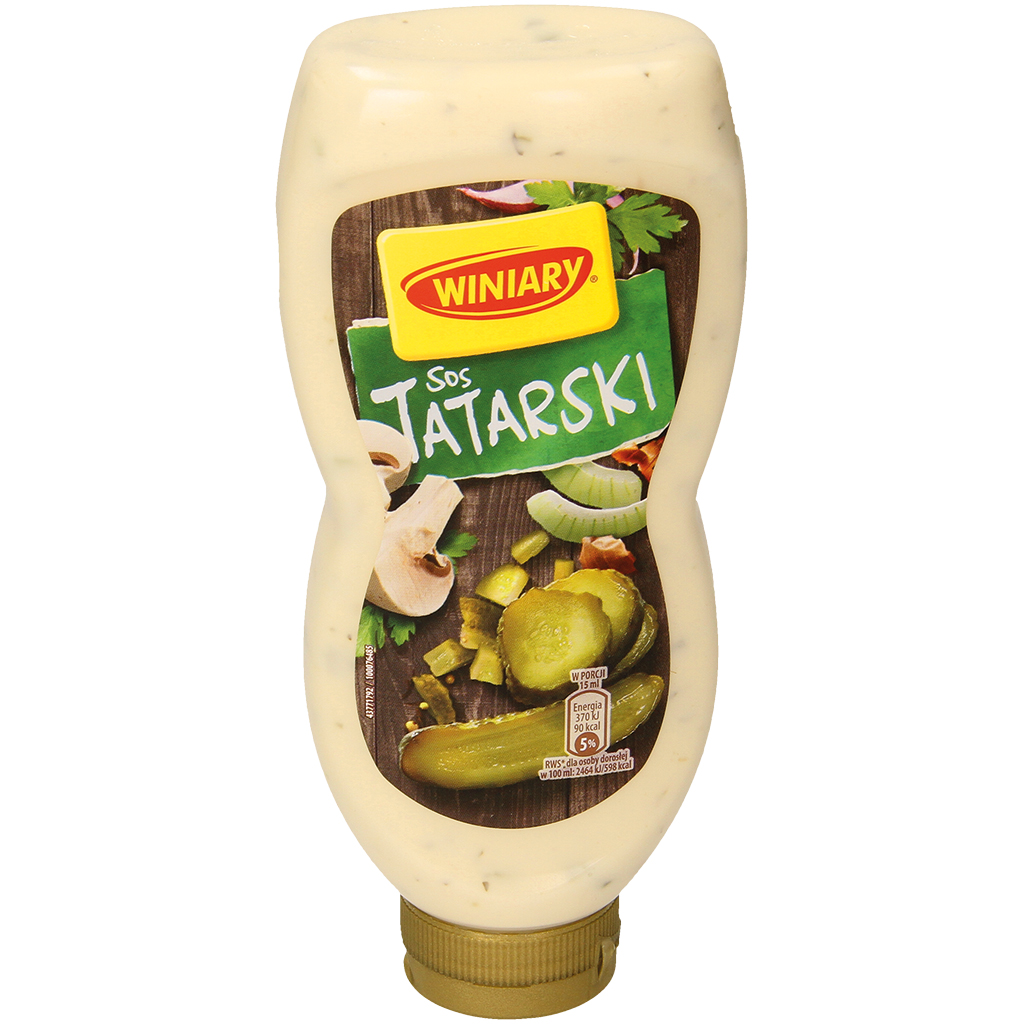 Tartaar-saus met groenten en champignons "Sos Tatarski"