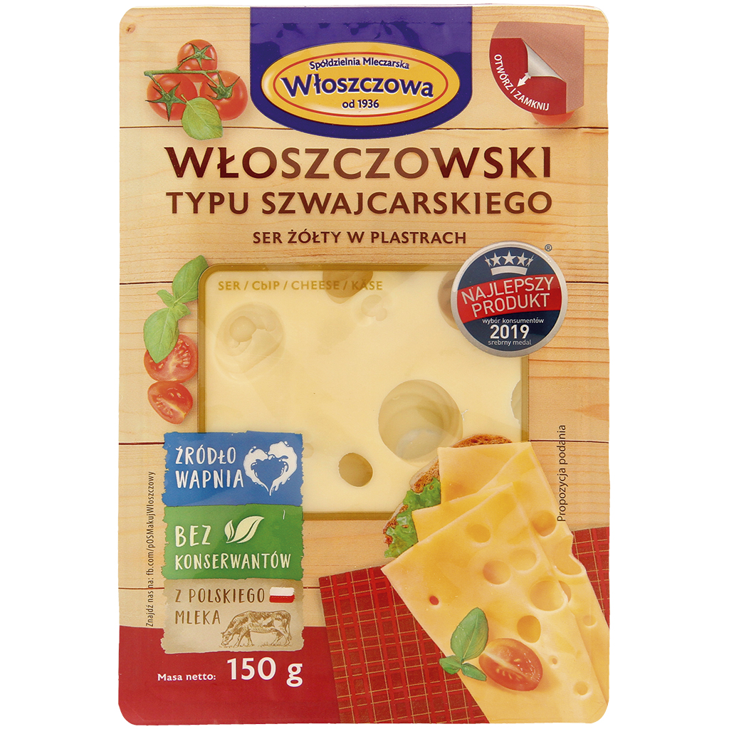 Нарезка сыра "Ser Wloszczowski"