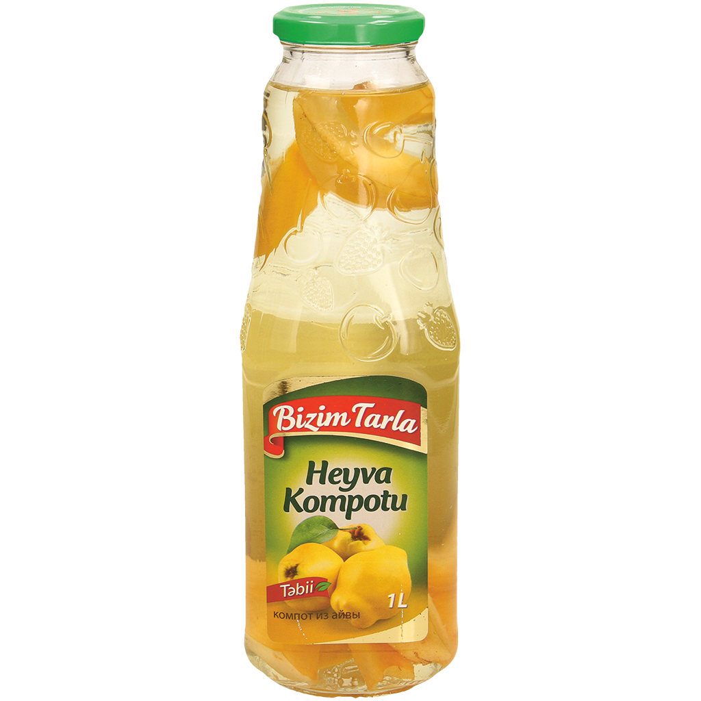 Verfrissingsdrank met kweeperenstukjes