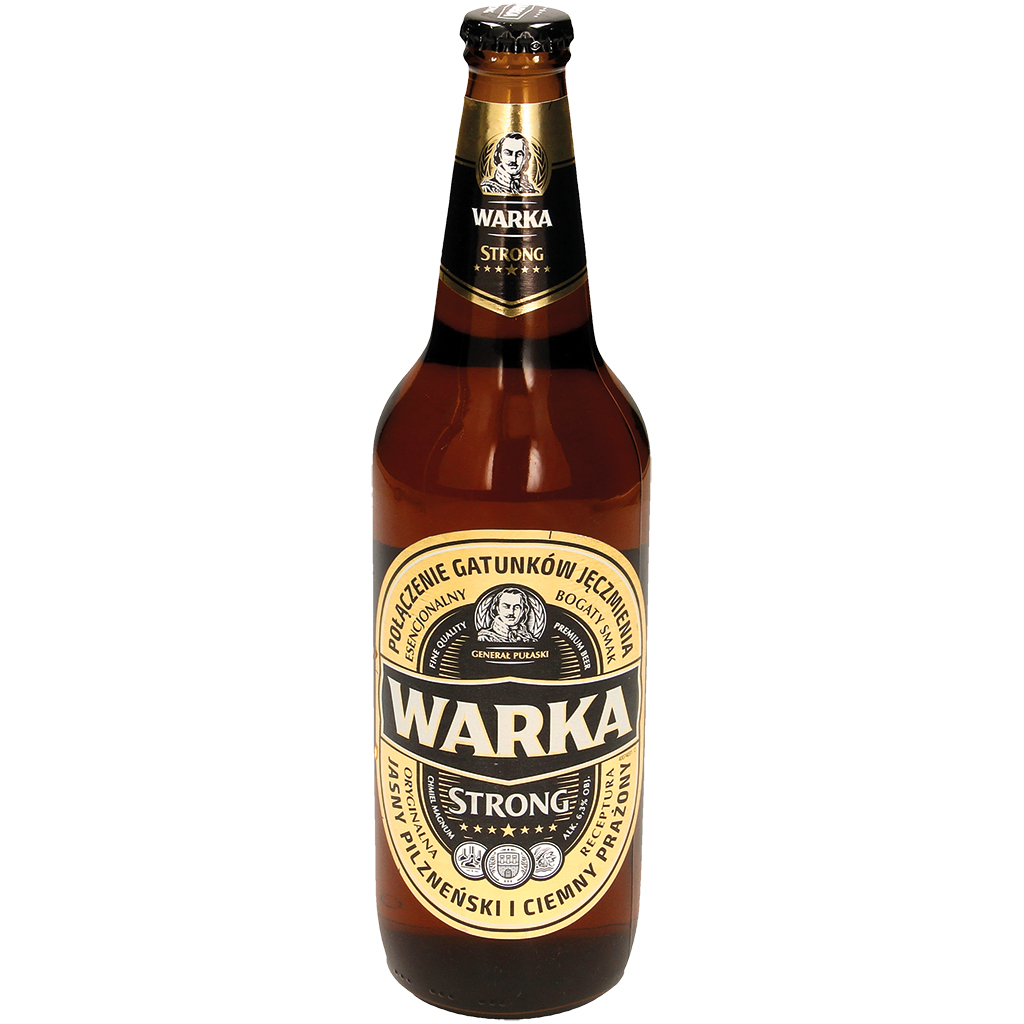 Пиво "Warka Strong"