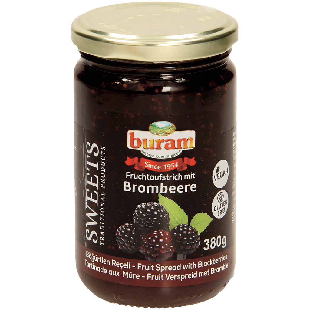 Vruchtenpread met bramen