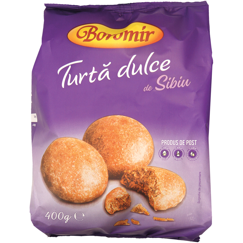 Roemeense bruine peperkoek "Boromir-Turta dulce de Sibiu"