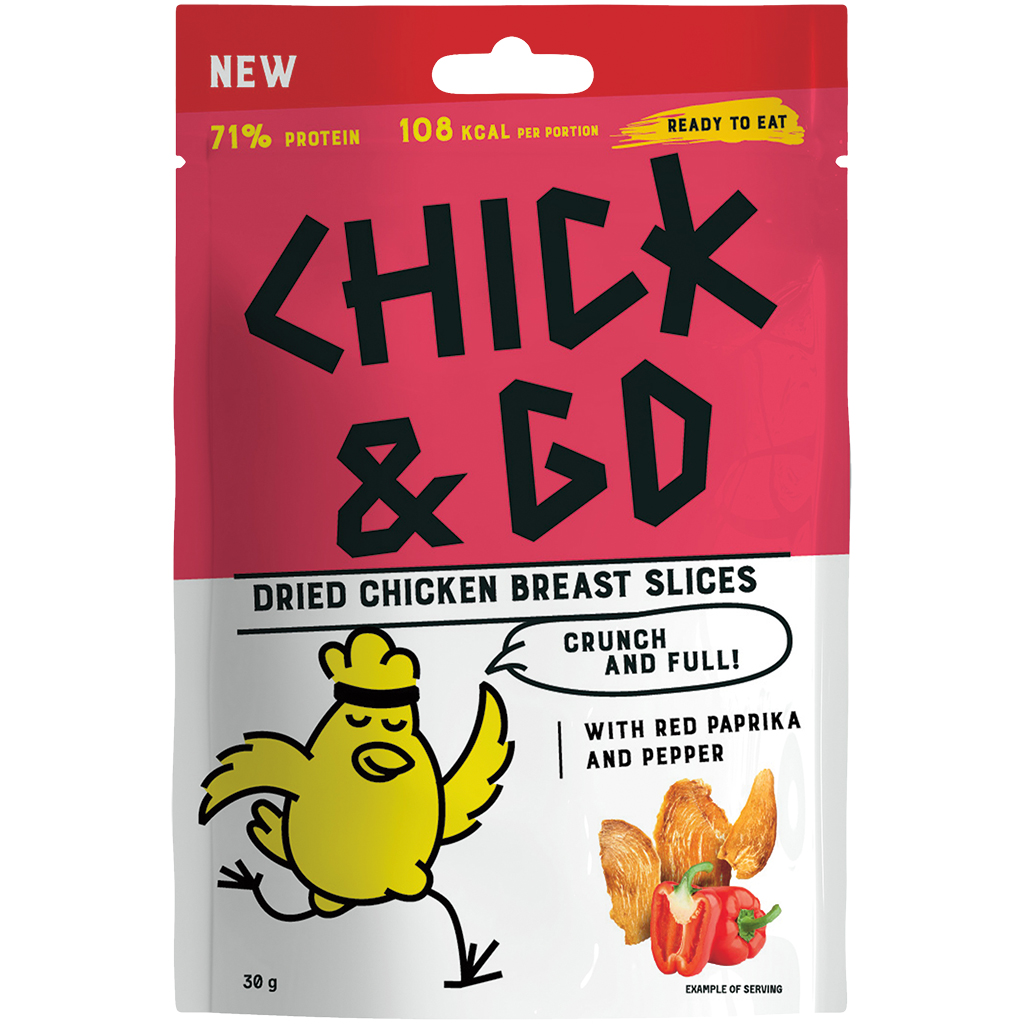 "CHICK & GO" Слайсы из куриного филе с паприкой и перцем