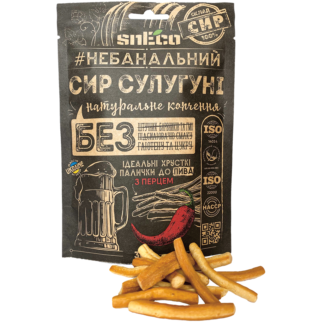 "SULUGUNI" kaasstaafjes gepoft, gerookt, pikant