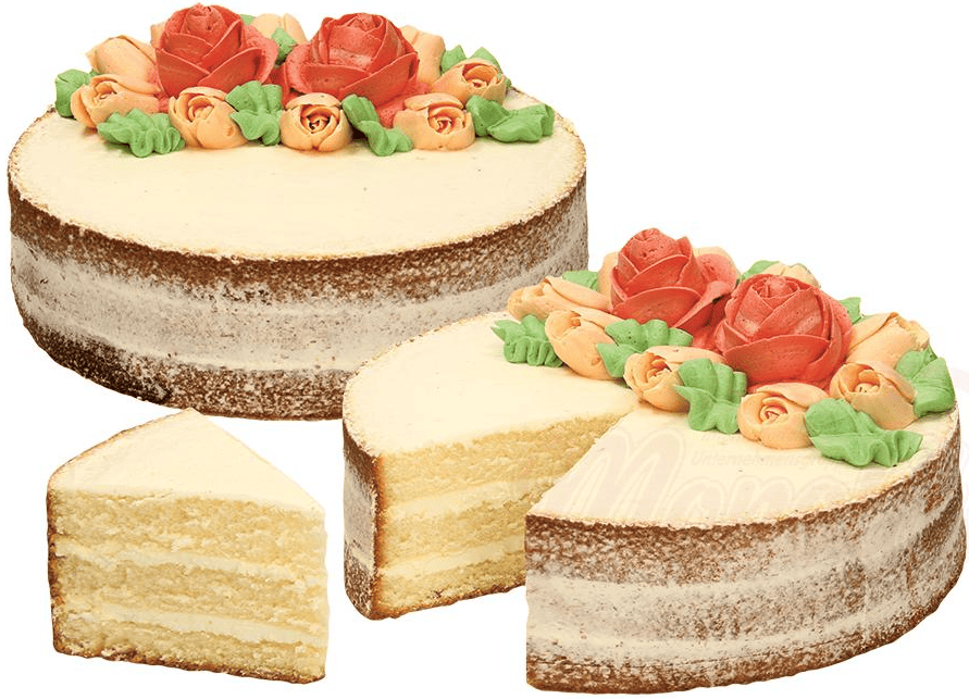 Sponscake "Naakte Cake"