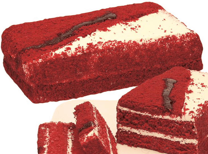 Taart "Rood fluweel" - Klein