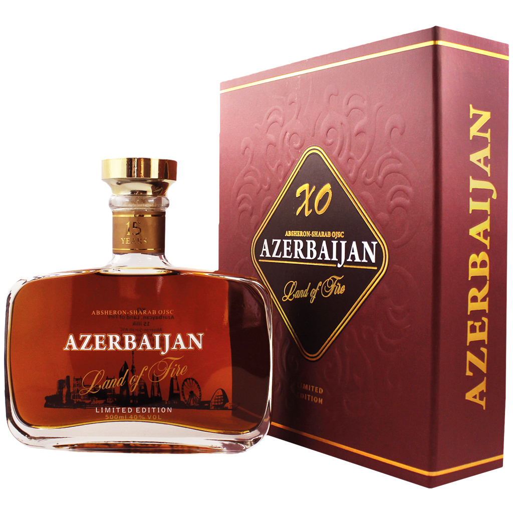 Коньяк ХО "Азербайджан" 15 лет, 40% алк.